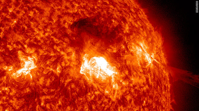 太陽風が直撃していれば甚大な被害が出ていたという