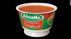 スペインでは冷静スープのガスパッチョ＝同社提供