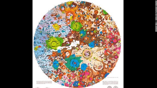 米地質調査所（ＵＳＧＳ）、１９７９年＝USRA -- LUNAR AND PLANETARY INSTITUTE提供