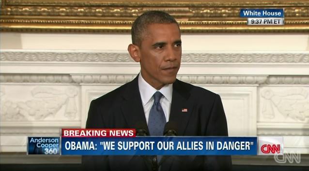 オバマ大統領がイラクの限定空爆を承認