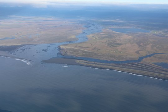 バルダルブンガ火山。同火山近くの空域が閉鎖された＝Thorsteinn Thorsteinsson/IMO提供