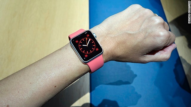 腕時計型端末「アップルウオッチ」