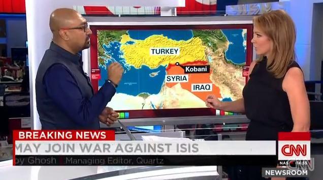 ＩＳＩＳがトルコ国境に迫っている
