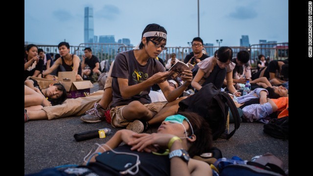 香港の民主派によるデモが続いている