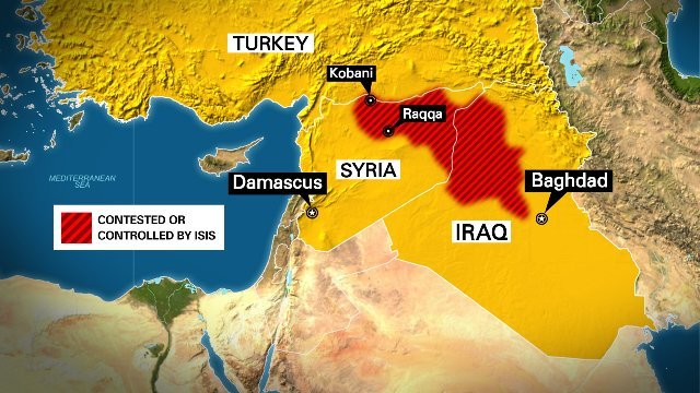 ＩＳＩＳはイラク首都バグダッドの空港から２５キロの地点まで迫っているという