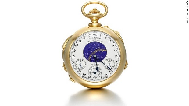１９３３年にスイスの高級時計メーカー、パテック・フィリップが製造した「ヘンリー・グレーブス・スーパーコンプリケーデョン」