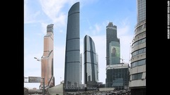 ボストーク・タワー（ロシア・モスクワ、３７３．２メートル）＝FEDERATION TOWER CJSC提供