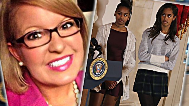 オバマ大統領の長女のマリアさんと次女サーシャさんについてコメントしたエリザベス・ローテン氏（左）