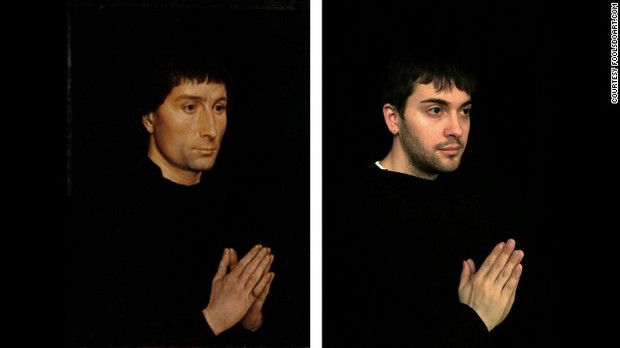 ハンス・メムリンク作「トンマーゾ・ポルティナーリ」(1470年頃)