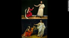 アレクサンドル・イワノフ作「Ｃｈｒｉｓｔ‘ｓ　Ａｐｐｅａｒａｎｃｅ　ｔｏ　Ｍａｒｙ　Ｍａｇｄａｌｅｎｅ　Ａｆｔｅｒ　ｔｈｅ　Ｒｅｓｕｒｒｅｃｔｉｏｎ（復活の後、マグダラのマニラの前に現れるキリスト）」（１８３５）