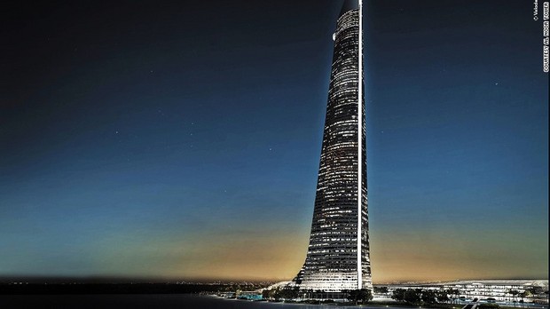 「アルヌール・タワー」と呼ばれるこのビルは１１４階建て