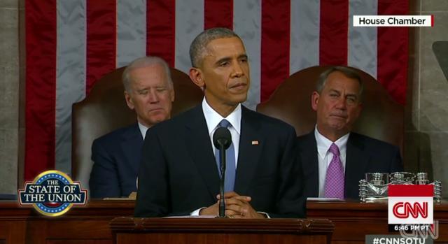 演説するオバマ米大統領