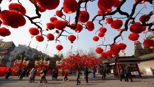 中国では旧正月にアプリを使ってお年玉をやり取りするのが流行だという