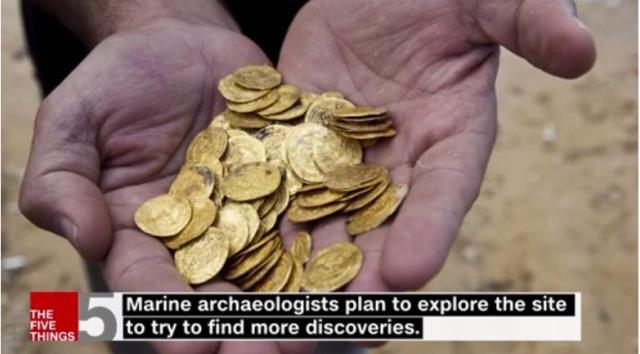 １０００年前の金貨２０００枚、イスラエル沖の海底で発見(2/2) - CNN ...