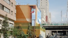イランの首都テヘランでは、ガディアンルーが描いた壁画が１００以上あるという。初めて目にする人は、ファンタジーが現実世界に溶け込んだような絵を２度見することも多いはず＝メフディ・ガディアンルー氏提供