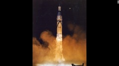 １９５８年１月３１日に米国初の人工衛星エクスプローラー１号を (c)NASA