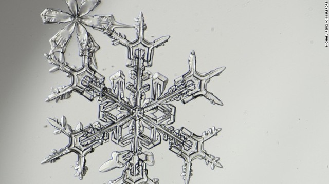 「雪片に光を当て、宝石のようにすべての面が光を屈折し反射すりょうにしたい」「だが、溶け始めてしまうので時間との勝負だ」(ペレス氏)