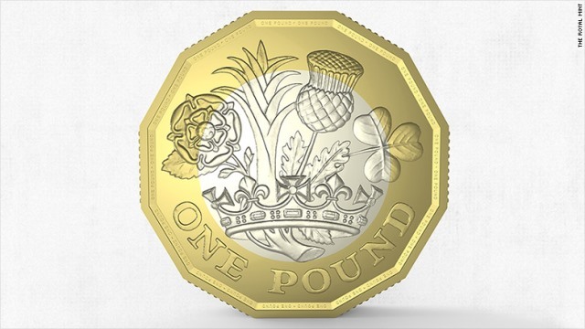 新１ポンド硬貨に１５歳の少年が考えたデザインが採用される