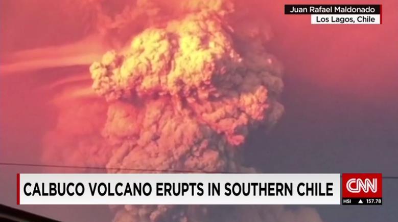 Cnn Co Jp チリの火山が2度噴火 43年ぶり 住民1500人避難 Cnn Co Jp チリの火山が2度噴火 43年ぶり 住民1500人避難
