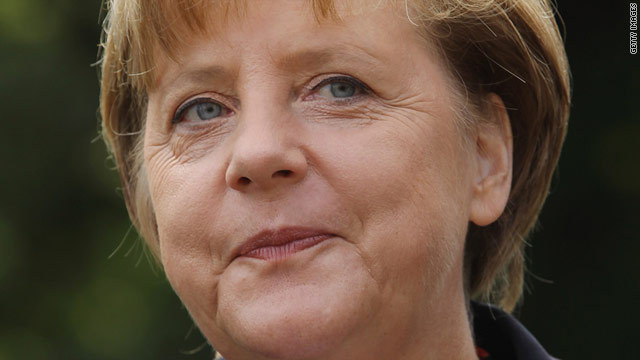 ドイツのメルケル首相。モスクワを訪問し、プーチン・ロシア大統領と会談した