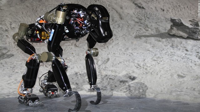 ドイツで開発が進む月探査用サル型ロボット「ｉＳｔｒｕｃｔ」＝ＤＦＫＩ提供