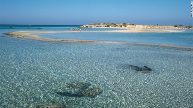 1.ギリシャの離島:ギリシャの航空会社ヘレニック・シープレーンズは、クレタ島(写真)、スキロス島、ペリオン山を皮切りに、同国の島々のうち100の島を飛行機で結ぶ計画を発表した