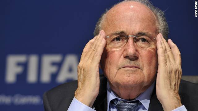 ゼップ・ブラッター氏。ＦＩＦＡ会長選で５選を果たした