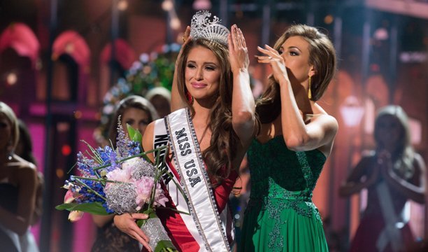 昨年の「ミスＵＳＡ」の授賞式＝Miss Universe