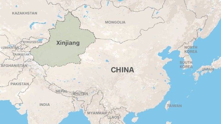 中国西部の新疆ウイグル自治区には多くのイスラム教徒が住む