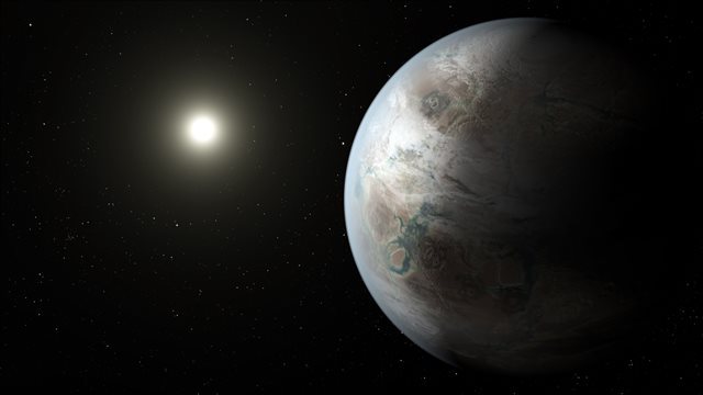 発見された惑星に大気があることはほぼ確実だという＝NASA/JPL-Caltech/T. Pyle