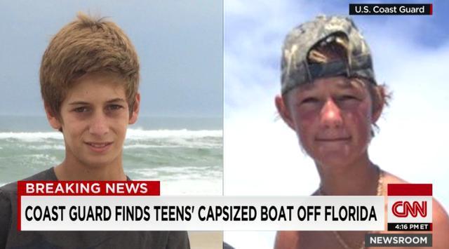 米フロリダ州の海岸から船で釣りに出た１４歳の少年２人が行方不明＝米沿岸警備隊
