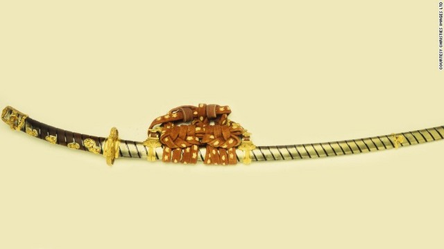４１万８０００ドル（約５１８０万円）で落札された１３世紀の日本刀＝CHRISTIES IMAGES LTD