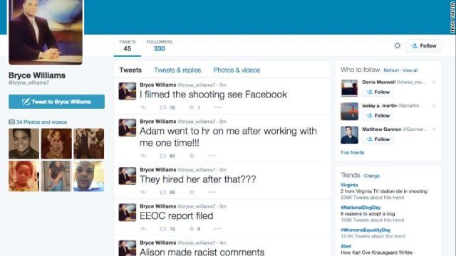 容疑者のものと見られるツイッターには「銃撃を撮影した」などの書き込みもあった