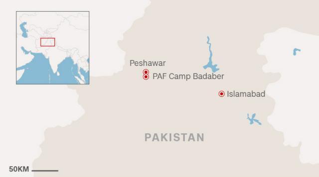 パキスタン北西部にあるバダベル空軍基地が反政府武装勢力の襲撃を受けた