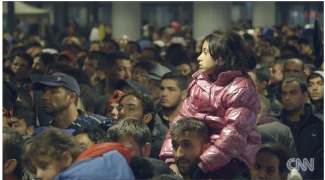 ＩＳＩＳの勢力下にある地域から逃れた大量の難民が欧州へ押し寄せている