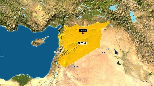 ロシアがラッカ近郊のＩＳＩＳ拠点に空爆を行った