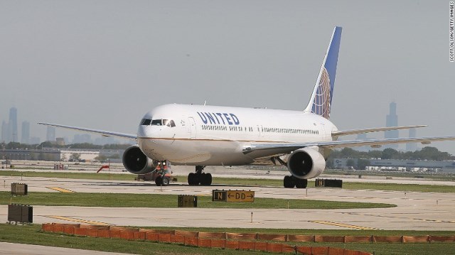 ユナイテッド航空の旅客機