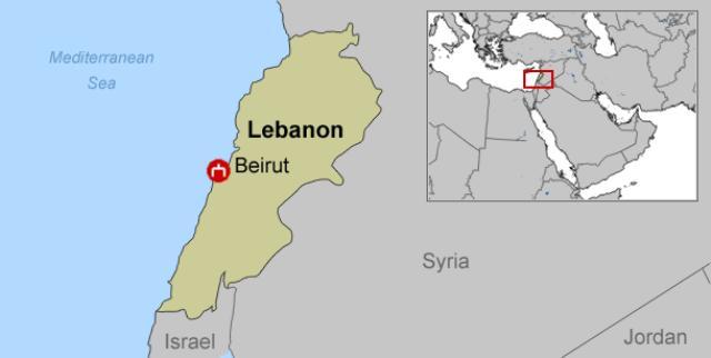 レバノンの首都ベイルートで自爆テロが立て続けに発生