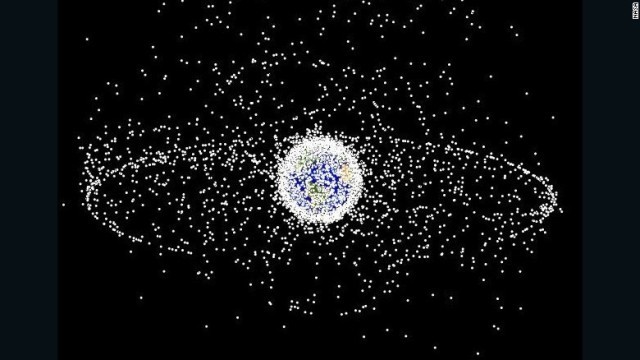地球の周辺には無数の宇宙ゴミが＝NASA
