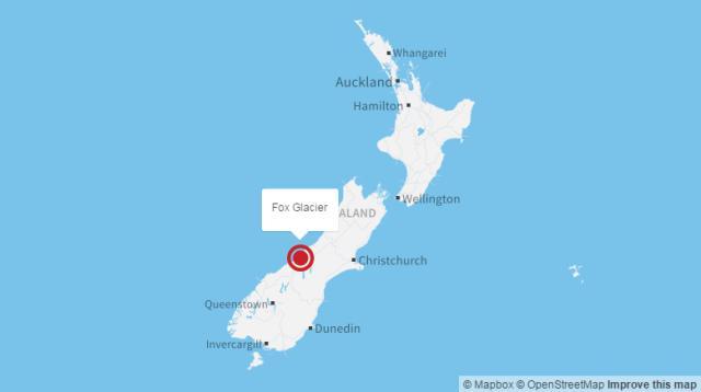 ニュージーランドで遊覧ヘリが墜落し、死者が出ている
