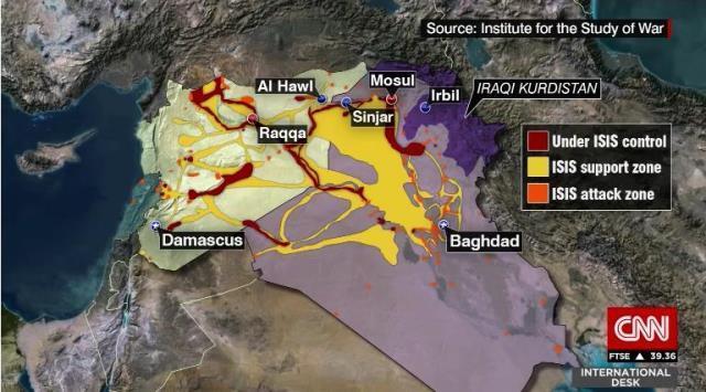 シリアやイラクで勢力を維持するＩＳＩＳ