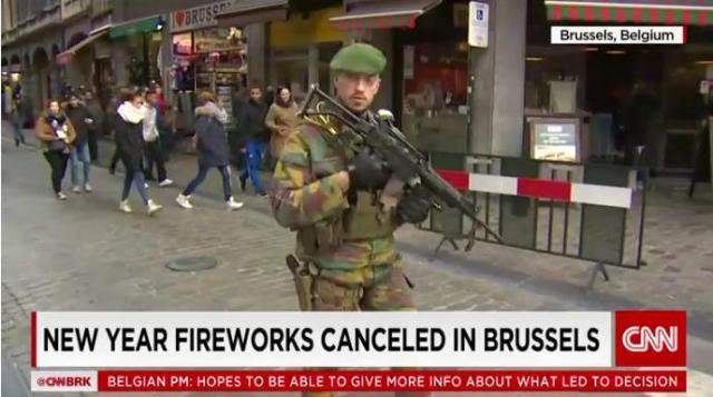 警戒が強まるベルギー首都ブリュッセル