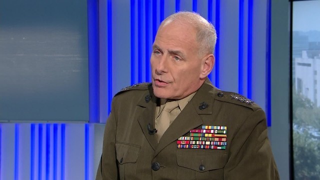 米南方軍のジョン・ケリー司令官