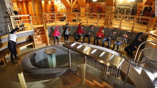 ビエリチカ岩塩坑ヘルスリゾート（ポーランド、ビエリチカ）の冷たく湿った空気はさまざまな呼吸器疾患に効くとされる