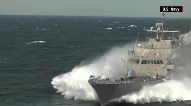 海軍はＬＣＳを南シナ海などで重要な役割を果たす艦船と位置付けている