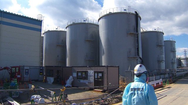 廃炉作業が行われている福島第一原発
