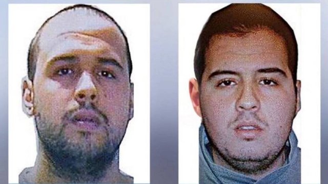 空港と地下鉄駅で自爆したハリド容疑者（左）とイブラヒム容疑者＝RTBF