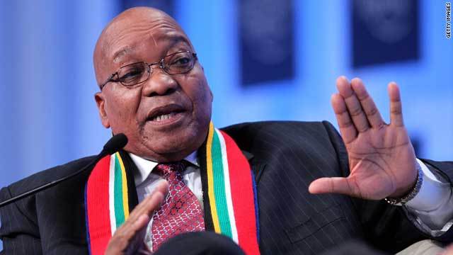 南アフリカのズマ大統領