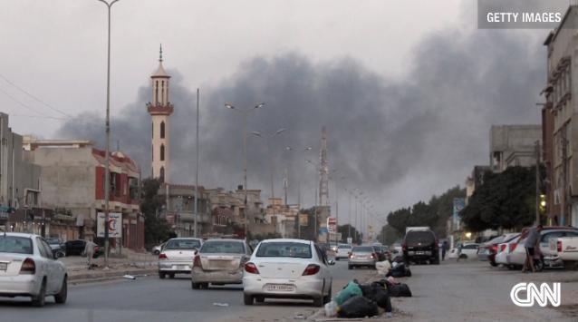 リビアではカダフィ政権崩壊後、ＩＳＩＳを含む諸勢力の間で抗争が続く
