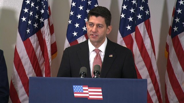共和党のライアン下院議長。大統領選には出馬しないとの考えを明らかにした